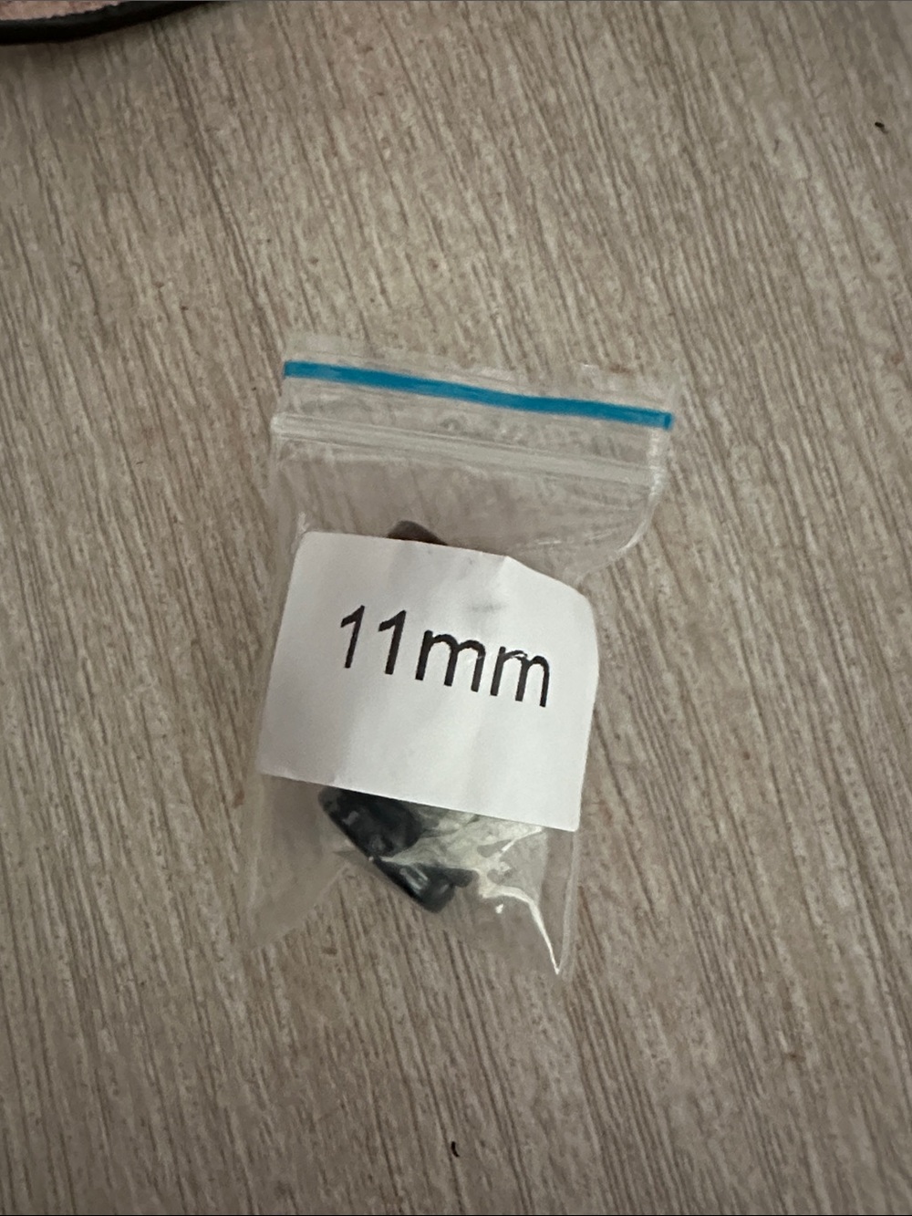 Clear Glass Tunnel Plugs with Black Accents - Picture 5 of 5